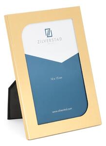 Cornice color ottone in metallo verticale con sostegno 12x17 cm Grenoble – Zilverstad