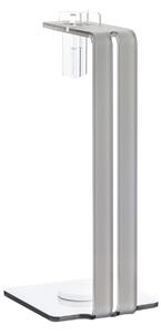 Portarotoli Verticale per i rotoli asciugatutto like water , dimensioni 10,5x10,5xH24 cm, peso 0,375 kg, spessore 4 mm tortora satinato