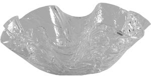 Centrotavola, portafrutta in cristallo acrilico Like Water 22xh10 cm colore trasparente ICE