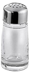 Spargisale e spargipepe con tappo in acciaio � 3,5 x h 8 cm
