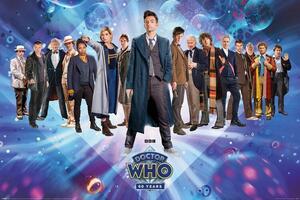 Posters, Stampe Doctor Who - 60th Anniversary, (91.5 x 61 cm)