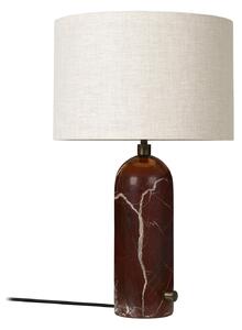 Lampade da tavolo GUBI, Gravity Small, dimmerabile, Rosso, Soggiorno, Pietra, Design