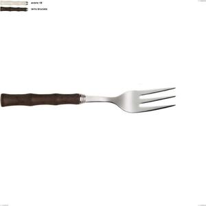 Forchetta da servizio acqua eme, Acciaio 18/10 AISI 304 lucido manicatura acrilica, lunghezza 239 mm