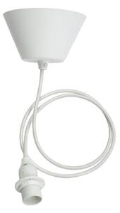 PR Home lampada a sospensione Sani, Ø44,5 cm, bianco, sospensione bianca