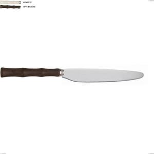 Coltello tavola acqua eme, Acciaio 18/10 AISI 304 lucido manicatura acrilica, lunghezza 232 mm