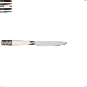 Coltello tavola aria, acciaio 18/10 aisi304 colorato Dimensioni 227 mm manico in Acrilico e Metallo