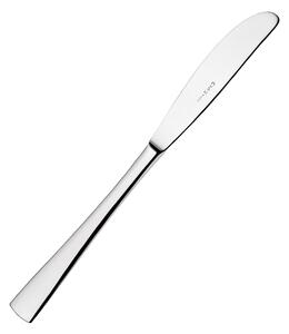 Coltello da tavola ALFA in acciaio 18.10 AISI304 lunghezza 220 mm manico in acciaio lucido lavabili in lavastoviglie