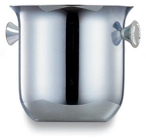 Secchiello Ghiaccio Medio �15,5xh15 cm ALEX in acciaio inox 18.10 Lucido manicatura inox Brunita