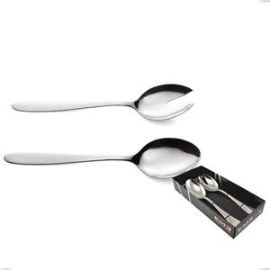 Confezione vetrina 2 pezzi insalata armonia, Acciaio inox Aisi 304 lucido, spessore 3 mm