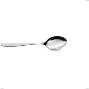 Cucchiaio da servizio armonia, Acciaio inox Aisi 304 lucido, spessore 3 mm, lunghezza 242 mm
