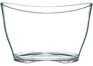 Secchiello Champagne Spumantiera 40,2x29,8h24,8 cm - 13,5 Litri ARTIC 5-6 bottiglie in PMMA Trasparente