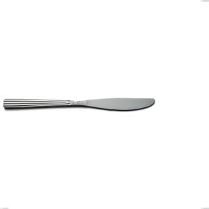 Coltello tavola Linea BAVARIA in Acciaio 18/10 (AISI 304) lunghezza 215 mm, spessore 2,0 mm, finitura inox lucido lavabili in lavastoviglie
