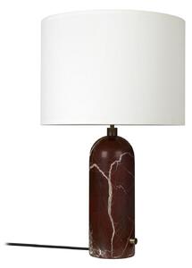 Lampade da tavolo GUBI, Gravity Large, dimmerabile, Rosso, Soggiorno, Pietra, Design