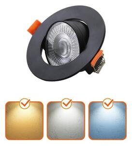 Faretto da incasso LED BRINO LED/3/5/7W/230V 3000/4000/6500K nero
