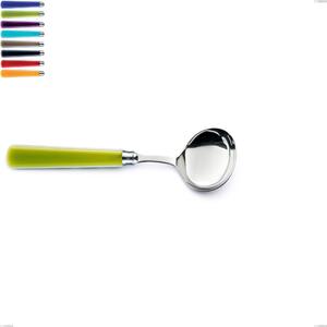 Cucchiaio salsa candy eme, Acciaio 18/10 AISI 304 Lucido manicatura acrilico
