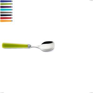 Cucchiaio gelato candy eme, Acciaio 18/10 AISI 304 Lucido manicatura acrilico