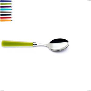 Cucchiaio tavola candy eme, Acciaio 18/10 AISI 304 Lucido manicatura acrilico
