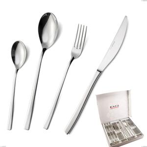 Cofanetto 24 pezzi celine, Acciaio inox Aisi 304 lucido, spessore 4.5 mm