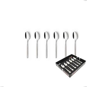 Confezione vetrina 6 pezzi moka Celtika sabbiato, Inox 18.10 (AISI304), spessore 5.00