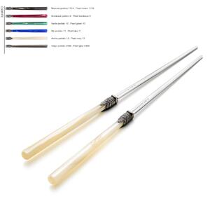 Coppia di bacchette per cucina asiatica 220 mm vari colori