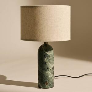 GUBI Lampada da tavolo Gravity Small, dimmerabile, Verde, Soggiorno / Sala da pranzo, Pietra, Design, Lampada da tavolo