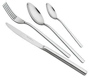 Servizio Posate Chiara 24 pezzi acciaio inox 18/10 Finitura LUCIDA spessore 4.5 mm in confezione