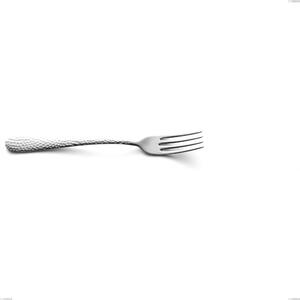 Forchetta frutta cortina, Acciaio inox (Aisi 304) acciaio martellato lucido, lunghezza 190 mm