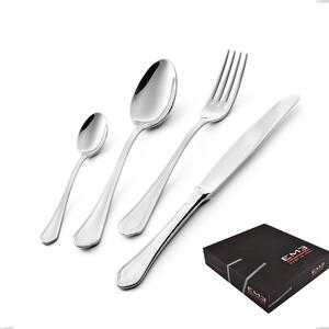Confezione regalo 49 pezzi Domus, inox 18.10 (AISI304), spessore 3.0 mm- posate