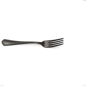 Forchetta frutta Domus Black , Acciaio 18/10 trattamento PVD, spessore 3 mm, lunghezza 182 mm