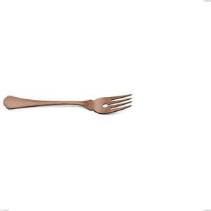 Forchetta pesce Domus Chocolate, Acciaio 18/10, lunghezza 193 mm spessore 3 mm trattamento PVD chocolate
