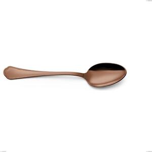 Cucchiaio tavola Domus Chocolate, Acciaio 18/10, lunghezza 205 mm spessore 3 mm trattamento PVD Chocolate