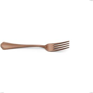 Forchetta frutta Domus Chocolate, Acciaio 18/10, lunghezza 182 mm spessore 3 mm trattamento PVD Chocolate
