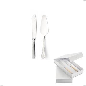 Confezione a libro 2 pezzi,paletta pi� coltello dolce da servizio Eden, inox 18.10 (AISI304) , spessore 3.0 mm- posate