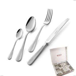 Cofanetto 24 pezzi Eden, inox 18.10 (AISI304) , spessore 3.0 mm