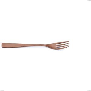 Forchetta tavola Etoile PVD Chocolate, Acciaio 18/10 lucido, spessore 4 mm, lunghezza 220 mm, pvd chocolate