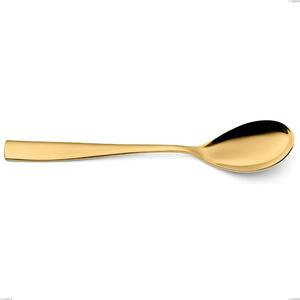 Cucchiaio tavola Etoile PVD Gold, Acciaio 18/10 lucido, spessore 4 mm, lunghezza 220 mm, pvd oro