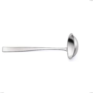 Mestolo etoile sabbiato, Acciaio inox 18/10 18/10 (AISI304) sabbiato, lunghezza 280 mm