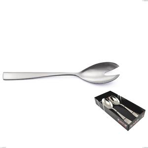 Confezione vetrina 2 pezzi insalata etoile sabbiato, Acciaio inox 18/10 18/10 (AISI304) sabbiato