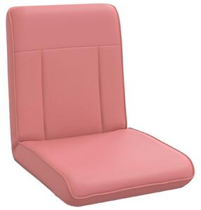 VidaXL Poltrona reclinabile in Pelle finta rosa