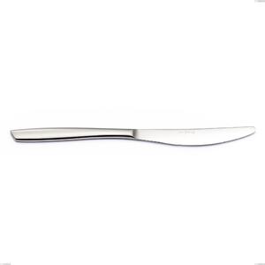 Coltello da tavola ELEVEN in acciaio 18.10 AISI304 2,5 mm, lunghezza 238 mm finitura lucido a specchio lavabili in lavastoviglie