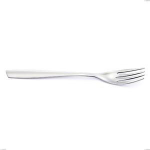 Forchetta da tavola ELEVEN in acciaio 18.10 AISI304 2.5 mm, lunghezza 220 mm finitura lucido a specchio lavabili in lavastoviglie