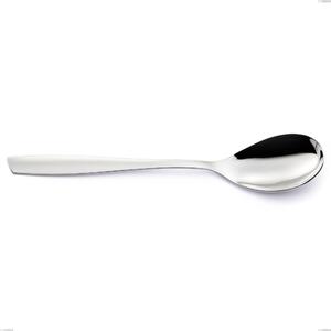 Cucchiaio da tavola ELEVEN in acciaio 18.10 AISI304 2.5 mm , lunghezza 220 mm finitura lucido a specchio lavabili in lavastoviglie