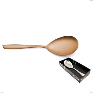 Confezione vetrina 1 pezzi pala riso Eleven rose brunita lucida , Acciaio inox 18/10 (AISI 304), spessore 2,5 mm