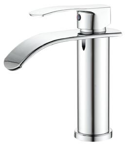 Miscelatore monocomando a cascata, attacco G3/8", cromato, in acciaio inossidabile