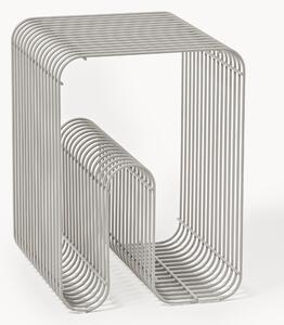 Sgabello in metallo Curva