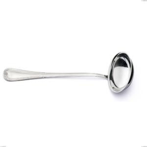 Mestolo Firenze, Acciaio inox 18.10 (Aisi304) , spessore 2.5 mm, lunghezza 287 mm inox lucido