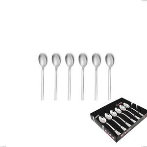 Confezione vetrina 6 pezzi caff� Fashion sabbiato , 18/10 (AISI304) , spessore 3 mm