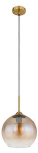 Globo 15788H - Lampada a sospensione con cavo JAMESSA 1xE27/60W/230V ottone