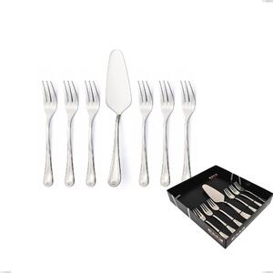 Confezione vetrina 7 pezzi dolce Firenze, Acciaio inox 18.10 (Aisi304) , spessore 2.5 mm