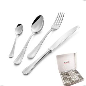 Cofanetto 24 pezzi Firenze, Acciaio inox 18.10 (Aisi304) , spessore 2.5 mm